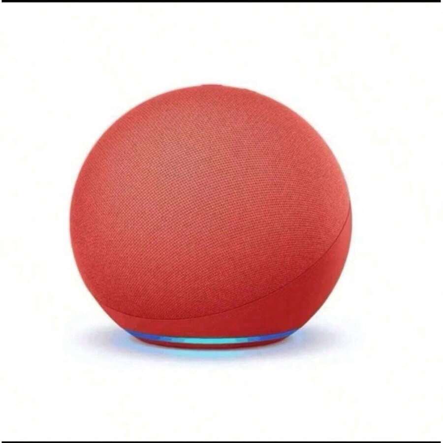 Alexa And LED Speaker With Voice Control And Bluetooth - 紅色的 - 查看 1