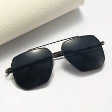 3pcs Modern Simple Style Men Plastic Metal Geometric Glasses Combination For Outdoor Casual Activities Street-Photography Holiday Gift Vacation Outfits Accessories For Summer Beach Vacation,Outdoor,Travel