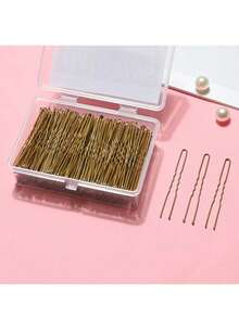 U Shaped Hair Pins, Bobbypin, Hair Braiding Tool, 100pcs Ladies Hair Bun Hairpin, With Storage Box, (2.4Inches), (Black), Hair Rollers, Heatless Curls, Hair Curler, Hair Products And Accessories For Barber Salon Beauty Back To School, Travel Holiday Essentials, Hair Accessories For Women, Hair Curlers, Curly Hair Products, Curler, Rollers For Hairdressing Equipment,Curly Hair,Hair Rollers,Hair Curler,Heatless Curl,Heatless Curls,Hair Curlers,Rollers,Hair Curl,Rollers For Hair,Curly Hair Tools,Hair Rollers,Hair Roller,Curls Diffuser,Hair,Travel,Hair Products,Hair Tools,Hair Stuff,Barber,Barber Accessories,Barbershop,Hairdressing Equipment - Black - View 8