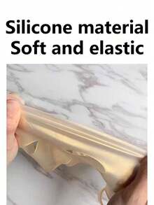 1pc Silicone Face Mask Holder - Reusable, Evaporation-Proof, Moisturizing Facial Mask Cover, Beauty Face Tool - Includes Travel