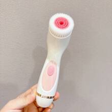 Popular Mini Electric Silicone Face Scrub Brush 500mAh Rechargeable Facial Cleanser For Home Body Care Pore Cleanser For Optimal Skin Health