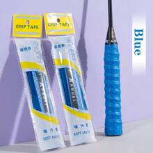 9pcs/2pcs Badminton Racket Grip Tape, Handle Grip, Low Glue, Wrap Tape, High-End Racket Grip, Suitable For Match, Training, Entertainment, Solid Color, Wrap, Protective, Shock Absorbing, Anti-Slip, Breathable Grip Tape, Sweatband, Also Applicable To Steering Wheel, Fishing Rod, Bicycle, Motorcycle, Dumbbell, Barbell, Ring, Baseball Bat, Golf Club, Pickleball, Tennis, Squash And Various Sports & Fitness Equipment And Work Tools Handles, Personalized, Cheap And Affordable Gift