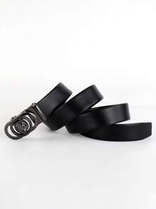A Lightweight Luxury Black Tiger Alloy Belt With Diamond-Inlaid Blue Eyes For Men, Featuring A New Self-Locking Alloy Buckle. It Is Perfect For A Gothic Style Business Casual Look And Is A Multifunctional Accessory Suitable For Jeans. This Makes It An Ideal Gift For Dads, Relatives, And Boyfriends.