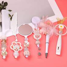 DIY Hot-Selling Accessories Set Box Pen Bag DIY Makeup Mirror Bead Pen Keychain Tool Set Box - 1pc - View 2