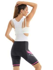 X-TIGER 女式 3D 加厚骑行短裤 女士加厚骑行短裤 骑行服 公路骑行骑行裤