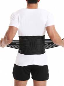 1 pièce, Ceinture de taille pour hommes, Ceinture de fitness et de sport, Ceinture en plastique pour hommes, Entraînement professionnel de basket-ball, Accroupissements profonds, Traction difficile, Compression abdominale, Équipement de course, Outils de mise en forme, Accessoires de taille pour le sport, Ceinture de maintien de la taille