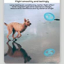 宠物训练飞盘 - TPR 柔软有弹性材质，牙齿友好型软尖刺，方便咀嚼，易于清洁，耐咬，适合户外玩耍，最适合宠物训练（流行于日本、墨西哥和西班牙） - 多 - 查看 6