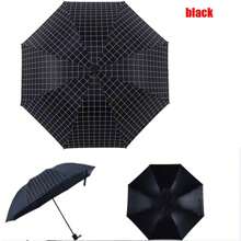 1 Stück Unisex Multifunktionsschirm, Stahlrippen windfest, Vinylbespannung wärmeisolierend und wasserdicht, 8 Rippen 3-fach faltbar, kompaktes Design, UV-Schutzfaktor 40 für Sommer-Abkühlung, Strand, Reise