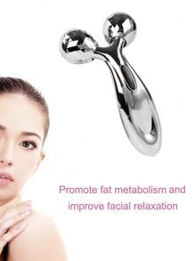 Zestaw wałków 3D do twarzy i gua sha ze stali nierdzewnej, narzędzie do modelowania twarzy, metalowa pielęgnacja skóry, masażer, zestaw prezentowy dla mamy, zestaw do pielęgnacji skóry redukujący obrzęki i zaczerwienienia, prezent dla mężczyzn i kobiet, uroda, produkty do pielęgnacji skóry, spa, pielęgnacja, narzędzia do pielęgnacji skóry, pielęgnacja twarzy, akcesoria kosmetyczne, masaż, narzędzie do masażu twarzy, wałek do twarzy