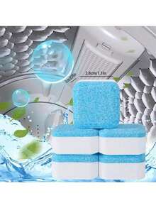 5/10片用于高级和高端洗衣机钙化前深度清洁，用于喝啤酒和去除异味，清洁水桶和橡胶膜回到学校 - 彩色 - 查看 11