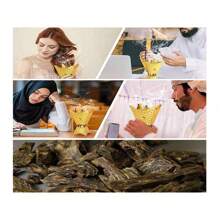 5g/15g/30g/60g Copeaux d'agar de Canaan naturels pour apaiser et dormir, sans produits chimiques, parfum doux, convient pour le charbon, le chauffage électrique, le charbon doux, la diffusion de feu, matières premières haut de gamme de l'encens chinois et arabe, convient pour la relaxation, le sommeil, le yoga, le thé, le spa et la méditation, etc.