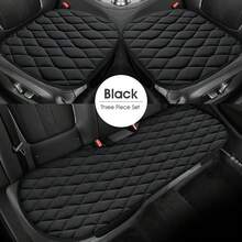 Easypie Selection Car Seat Pads, [All Season, Fall Winter Car Essentials] Soft Plush Car Seat Covers With Storage Pockets For Comfortable Driving, Universal Car Interior Accessories Memory Foam Seat Pads