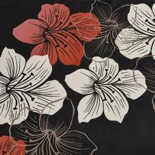 7 Pieces Floral Yellow/Aqua/Navy Blue Floral Comforter Set Queen King Bed In A Bag Botanical Floral Comforter Soft Soft Microfiber Complete Bedding Sets For Fall And Wedding Items,Valentines Day Home Bed Room Decor,Easter Gifts,Mothers Day Gift,All Season - 紅/黑 - 查看 5