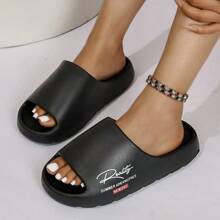 Men's And Women's Casual Slippers Thick-Soled Wear-Resistant Non-Slip Heightening Comfortable Soft Casual Beach Sandals