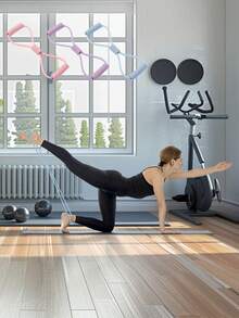 Widerstandsbänder, Acht-förmiges Widerstandsband, Acht-förmige Widerstandsbänder mit Griffen, Saludea Widerstandsband, Widerstandsbänder für Rückenübungen, Widerstandsbänder für Arme für Frauen & Männer, Dehnungs-Fitnessriemen für ganzkörpertraining, Brustexpander, Yoga Gym Fitness Zugseil, Krafttraining, Schultertrainer für Zuhause, Gesundheitsgeschenk