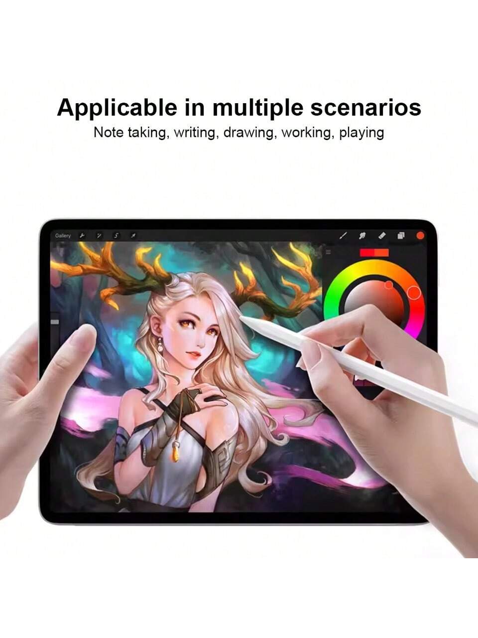 قلم لمس عالمي للأجهزة اللوحية والهواتف – متوافق مع...