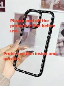 Funda de teléfono compatible con iPhone 15/15 Pro Max/15 Pro/15 Plus/11/12/13/14/16 Pro Max/XS/XR/11 Pro/11 Pro Max/12 Pro/12 Pro Max/13 Pro/13 Pro Max/7 Plus/14 Pro/14 Pro Max/14 Plus/16 Pro/16 Plus/7 Plus/8 Plus/8/SE2, de lujo, brillante, con diamantes de imitación, diseño 3D creativo a la moda, a prueba de golpes, resistente al agua y a los arañazos