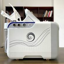 [Mother's Day Limited]-7-In-1 Hydrogen Oxygen Beauty Meter, Hydrofacial,Double Large Pump Home 7-In-1 Hydrogen Oxygen Beauty Skin Cleansing Spa, Gentle Care Cleansing Skin, Mother's Day Gift, Perfect Gift For Wife - Grey - View 5