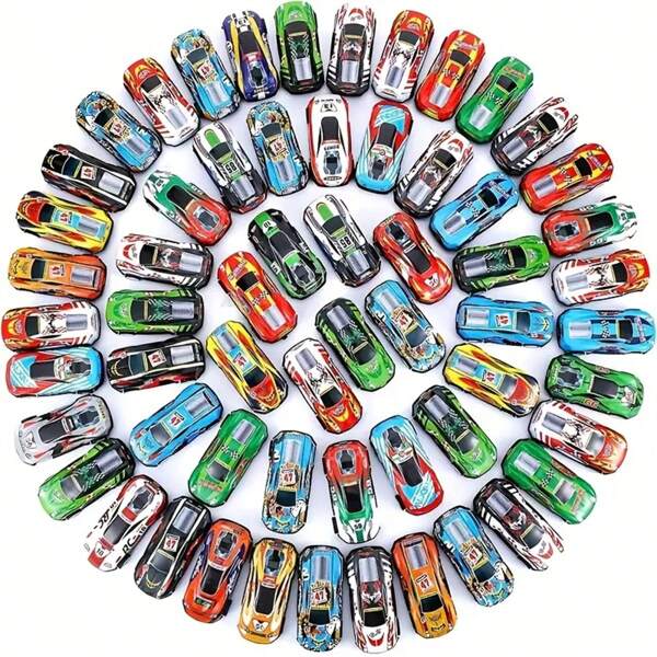 5/10/15pcs Mini Toy Car Sets, Friction Powered Toys, Batteryless, Colorful & Durable For Play. Ideal As Classroom Prizes, Birthday Gifts, Party Favors, Perfect For Christmas Stocking Stuffers, Halloween, Thanksgiving, Easter Gifts (Random Patterns & Styles)