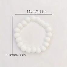 [1pc Jewelry Display Tray] 1pc Plaster Jewelry Display Tray, Jewelry Tray, Exquisite White Ring Earrings Tray, Dressing Table Decoration Display Tray, Jewelry Display Decoration Photo Props, Jewelry Trays