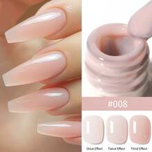 XEIJAYI 24Pcs 15ML Ice-Through Color Gel Nail Polish Semi Permanent Nail Art Soaking UV LED Nail Salon DIY Nail Salon Gel For Spring And Summer Nails - Multicolor - View 34