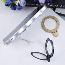 Magnetic Phone Holder Ultra Thin Metal Ring Holder Compatible With IPhone 15 14 13 12 For Magsafe Sticky Kickstand Support Wireless Charging Compatible With IPhone, Android Phone, Gift For Birthday, Family, Friends Finger Ring Holder, Phone Grip, Phone Accessories