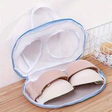 High-Quality Bra Washing Bag - Anti-Deformation Laundry Mesh Bag, Suitable For All Cup Sizes, Polyester, Zipper Closure, Perfect For Lingerie And Delicate Clothes, Ideal For Back To School - Multicolor - View 7
