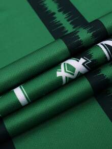 SURUIDA 1枚 北アイルランド代表チームサポーターユニフォーム、予選マッチホームシャツ、デジタルプリント ラグラン 半袖、メンズサッカーTシャツ、夏のスポーツイベントに適しています - グリーン - チェックする 5