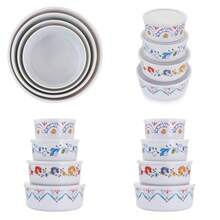 Juego De Almacenamiento De Alimentos Redondos Anaya De 8 Piezas