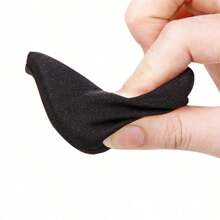 2 piezas Tapones para dedos de los pies con almohadilla de esponja Almohadilla antideslizante para tacones altos Almohadilla gruesa contra el dolor para hombres y mujeres Media talla adicional Almohadilla para los pies