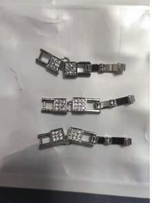 4pcs Copper Minimalist Hip-Hop Style Adjustable Extension Clasp For DIY Bracelet & Necklace - Multicolor - View 21