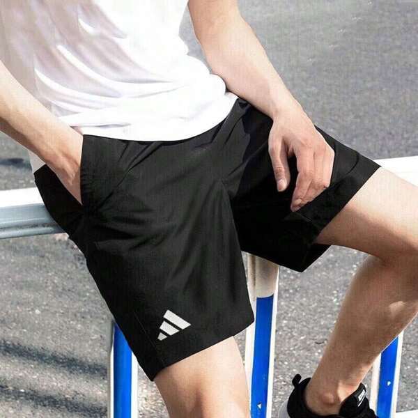 Adidas Pants Men's Pants 2025 Summer New Tennis Sports Pants Training Fitness Comfortable Breathable Casual Shorts HR8725