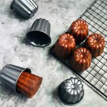 1 件/2 件/5 件/10 件，迷你糕点模具，蛋糕模具，布丁模具，易于理解的设计，适用于布丁、甜点、糕点、果冻， - 彩色 - 查看 3