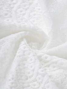 ii Women's Bavarian Oktoberfest Costume Traditional Dirndl Blouse Beer Garden Square Neck Lace Crop Top, Halloween