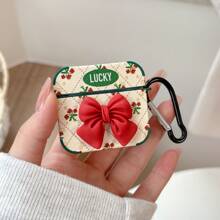 Flower Fresh Minimalist Style Bluetooth Earphone Protective Case, Compatible With Airpods 1/2/3/4/Pro/Pro2, Lightweight And Convenient