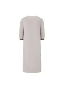Neu in islamischer, weiter arabischer Herren Robe mit Stickerei, traditionelle marokkanische Männer Gandoura Gebets- und Freizeitkleidung