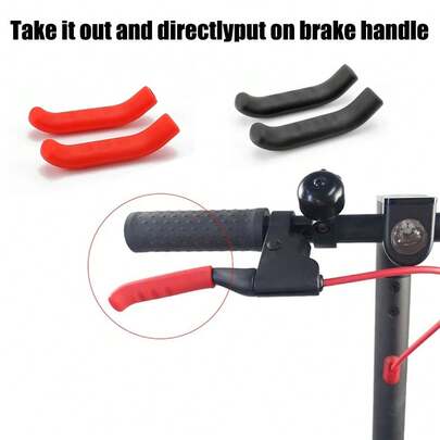 Universal M365 PRO PRO2 1S G30 Max Scooter Handlebar Protective Cover/Anti-Slip Sleeve/Silicone Sleeve, Mountain Bike Silicone Handlebar Protector, Accessory