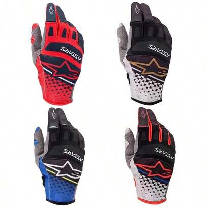 Alpinestars 骑行自行车手套男款女款山地车全地形车小轮车越野摩托车手套山地自行车自行车越野摩托车赛车手套