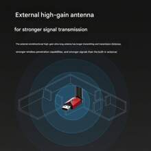 tp-link TL-XDN6000H WiFi6 Adapter – No Driver Needed, Win11/Mac/Linux Compatible, Dual High-Gain Antennas, AP Mode