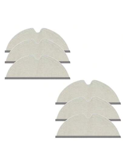 Wipes Roborock Q5 Pro, Pro+, Q8 Max, Q8Max+, S5, S5 S6, S6 Pure, MaxV, Q7, Q7Max Robot Stofzuiger Cleaner, Soft, Washable Reusable Replacement Mop