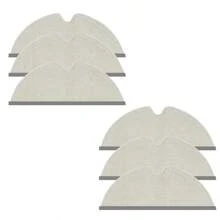 Wipes For Roborock Q5 Pro, Q5 Pro+, Q8 Max, Q8Max+, S5, S5 Max, S6, S6 Pure, S6 MaxV, Q7, Q7Max Robot Vacuum Cleaner, Soft, Washable And Reusable Replacement Mop