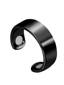 1 pieza Anillo deportivo de moda para hombres y mujeres, ajustable, para uso diario (sin caja)