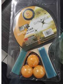 FBSPORT Ping Pong Paddle Set, Portable Table Tennis Set With Retractable Net,Rackets,Balls And Carry Bag For Indoor/Outdoor Games - Multicolor - View 8