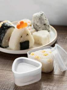 2 Pieces Kitchen Accessories, Sushi Mold, Triangle Mold, Sushi Maker Mold, Sushi Tool, Onigiri Rice Ball Bento Maker Mold - Multicolor - View 2