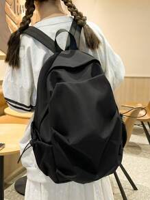 Mochila universitaria impermeable, mochila escolar ligera y casual, mochila para portátil universitaria para hombres y mujeres, mochila de viaje resistente al agua para instituto, secundaria y primaria. Mochila para estudiantes adolescentes niños y niñas. Se envían versiones nuevas y antiguas aleatoriamente.