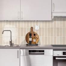 Thicker Design 3D Peel And Stick Tile Backsplash, Self Adhesive Tile For Kitchen And Bathroom,Stickers,Wall Decal, Vinyl Decal For Home Decorations,Spring Decoration Items Refresh Your Home,Rama Decoration Stickers Gifts Birthday Graduation Kitchen Decor - Multicolor - View 7