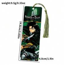 bandai 1pc Anime Bookmark Marker Saiyan Warrior Acrylic Bookmark Gift For Manga Fan Book Fan Reading Marker