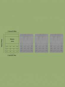 3/4/12 Stücke dehnbare BH Schnallen Unterwäsche Verlängerungsschnallen 2/3/4 Haken Schnallen BH Größenverstellung Rückenschnallen Unterwäsche Reihe Verlängerungsschnallen