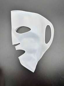 1pc Silicone Face Mask Holder - Reusable, Evaporation-Proof, Moisturizing Facial Mask Cover, Beauty Face Tool - Includes Travel