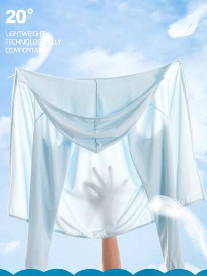 Women's Sunscreen Clothing, Spring And Summer Sun Protection Clothing For Women, Long Sleeve Thin Jacket, UV Resistant Ice Silk Fabric, Versatile And Breathable